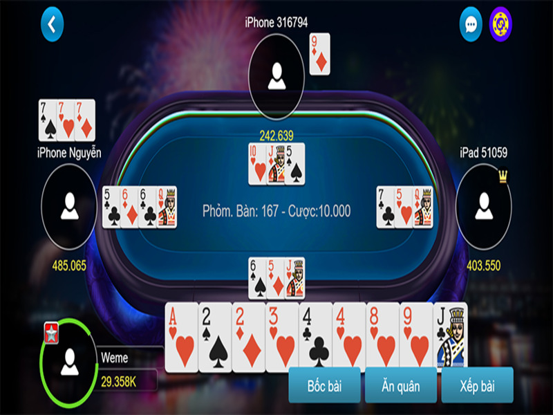 Kỹ năng nhớ các quân bài đã đánh và ăn trong ván game