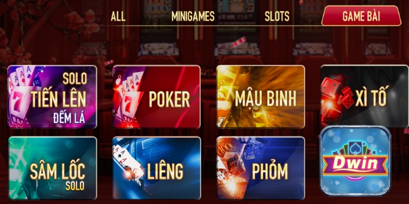 Sâm là trò chơi đánh bài ăn khách thu hút đông đảo game thủ